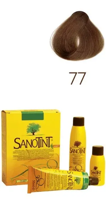 Sanotint 77 Barva na vlasy SENSITIVE tmavý zlatý blond 125 ml